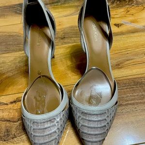 Beautiful Calvin Klein Women’s Heels Taupe/Cream